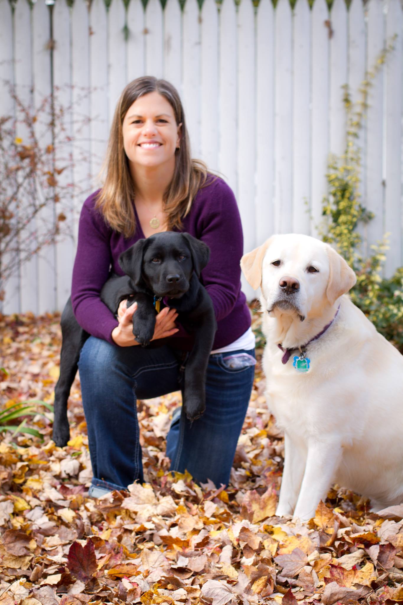 Three to Thrive Trish Breckenridge with her dogs